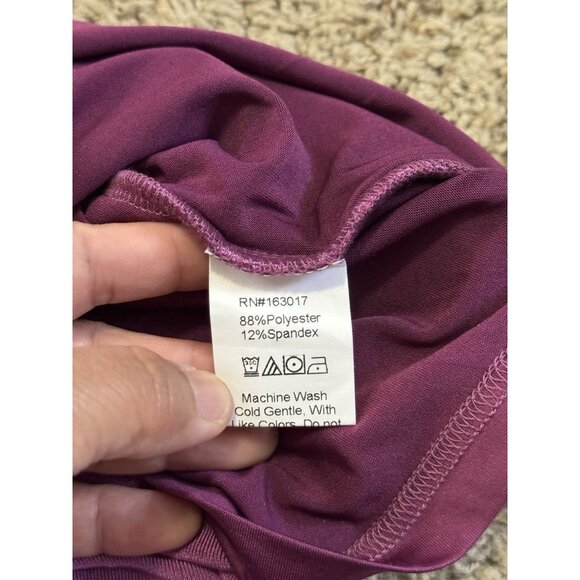 NWT PRINCESS POLLY Purple Body Con Mini Dress Lace-up Front Party Clubwear Sz 4 - Picture 8 of 10